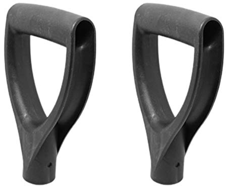 BESPORTBLE 2st Schaufelgriff D F?rmiger Griff Aus Kunststoff D-förmiger Griff Rechenwerkzeug d Handgriff Schaufel Ersatzteile Griff Griffe Verknüpfung Fassen Spatengriff Plastik