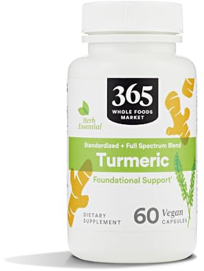 365 By Whole Foods Market, Turmeric, 60 Count
