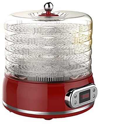 Disidratatori per alimenti e a scatti, timer digitale regolabile e controllo della temperatura Essiccatore Disidratatori per alimenti e a scatti, erbe aromatiche, carne (A )
