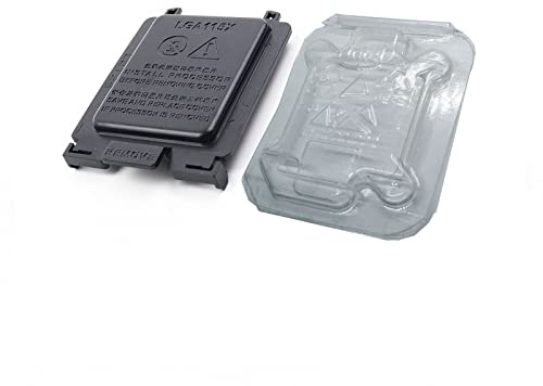 YEGAFE 5Pcs Protective lid LGA115X 12XX CPU Socket Protector Cover + 5Pcs CPU case Holder Protector Cover for LGA1155 1150 1151 1156 1200