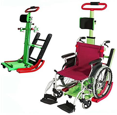 JODAIS Electric Folding Hand Truck, Stair Climbing Dolly Cart with 4 Wheels, Mobile Stairlift Motorized, Stair Climbing Hand Truck for Movingniture Heavy Appliance, Battery Operated