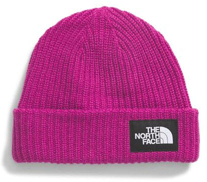 The North Face NF0A7WG81I71 Kids Salty Lined Beanie Hat Unisex DEEP Mulberry Größe OS