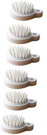 Beaupretty 6stücke Kopfhautmassagebürsten Sanfte Reinigungsbürsten Für Haarwäsche Für Haartypen Langlebigem Und Tpe Gesichtsreinigung Geeignet