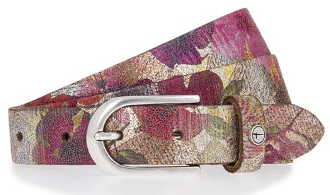 Tamaris Leder Gürtel Leather Belt W95 Multicolour - Gold bunt
