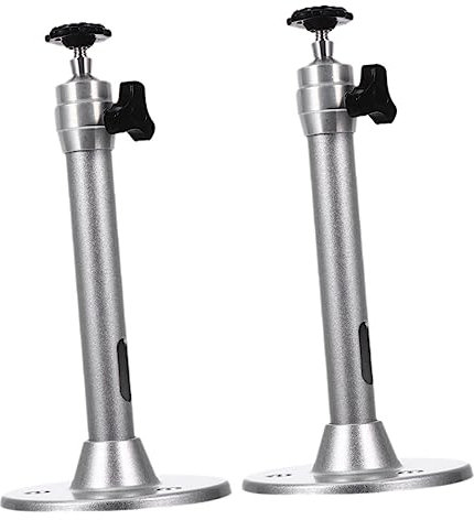 QUMIIRITY 2pcs Projector Ceiling Mount Bracket Aluminum Alloy Holder for Easy Installation of Projectors Versatile Wall Ceiling Use