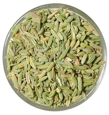 Anise Seeds Whole, Non-GMO, 小茴香120g/4.23oz Whole Dried Anise Seeds, Kosher and Vegan, Used in Baked Goods and Beverages, Pairs Well with Seafood and Savory Dishes.