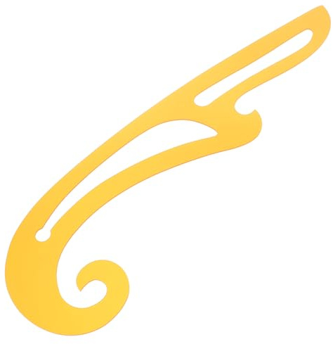 Veemoon Règle Courbe Couture Précise pour Conception Vêtements et Dessin Outil Multifonction Portable pour Modélisme et Tailleur