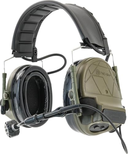 Hearangel Tactical Headset Gehörschutz Geräuschreduzierende Kopfhörer für Airsoft-Sport