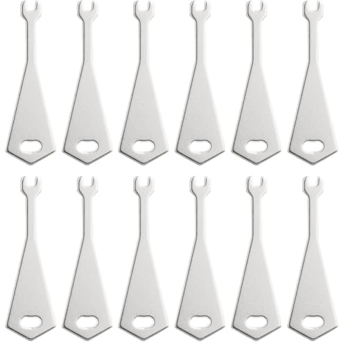 Emergency Light Test Fish Key for Secret Emergency Light Grid Switches, Mellbree Click Fish Key Set Replacement 12 Pack