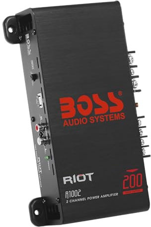Boss Audio R1002 200W Riot 2 canali Amplificatore ad alta potenza