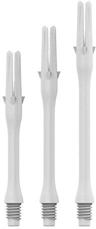 1 SET L STYLE L-SHAFT LOCKED SLIM DART STEMS 300 WHITE