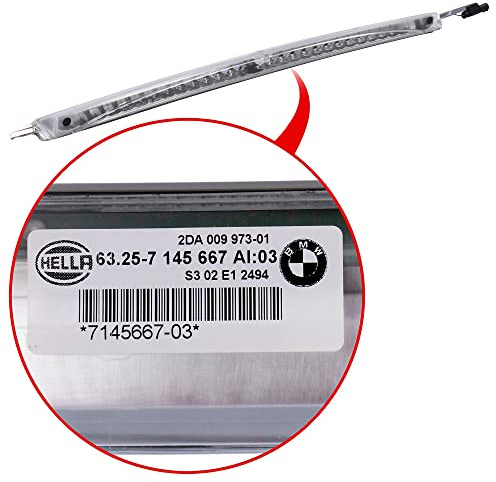 1x ORIGINAL BMW 63257145667 3. BREMSLEUCHTE BREMSLICHT STOPLICHT ZUSATZBREMSLICHT ZUSATZBREMSLEUCHTE HINTEN