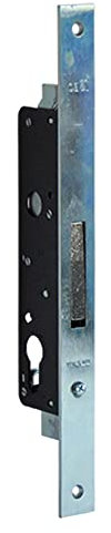 Serratura Da Infilare Art.783.3 Una Mandata, Chiusura Triplice. Frontale Zincato. Senza Cilindro.