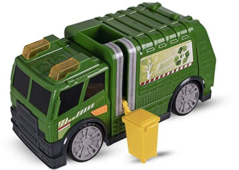 Grandi Giochi GG00967 Teamsterz LKW Abfall mit Licht und Sound, grün