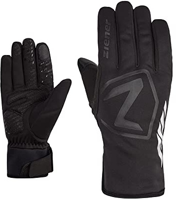 Ziener Herren DAQUA Fahrradhandschuhe, Winter |wasserdicht, Soft-Shell, gepolstert