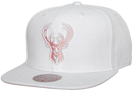 Mitchell & Ness Snapback Cap Summer Suede Milwaukee Bucks