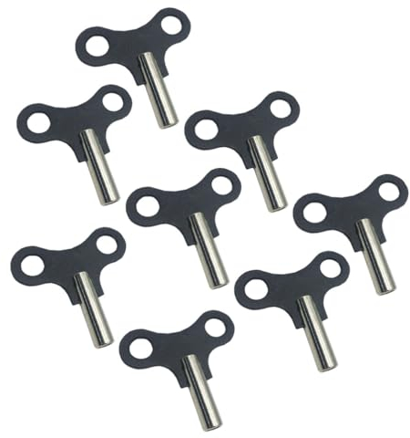 OSALADI Haarreifen 8st Herrenuhren Uhrwerkzeug Aus Holz Schlüssel Für Uhr Reparaturwerkzeug Für Uhr Schlüssel Für Holzuhr Metall Werkzeuge Zum Reparieren Haarstäbchen