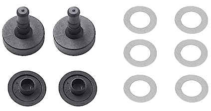 cantondz Reibbeläge Set Reibbelagsatz 1220755 Reibbelag Druckbolzen Belag-Satz Kompatibel mit Alko AKS 2000 2004 3004 3504 287763