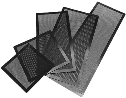 Filtro de polvo para PC Filtro de polvo de refrigeración for chasis de PC, protector de red magnético de PVC, cubierta del ventilador, filtro de polvo, red antipolvo, 12x12CM/14x14CM, 12x24CM/14x28CM/