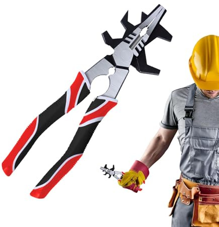 Schweißzange aus Hartstahl, 20,3 cm, professionelle Qualität, rostfrei, multifunktional, ergonomisch beschichteter Griff, Schweißzange zum Schaben, Spritzen