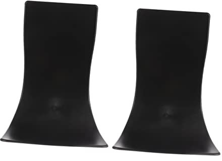 BEBEMOKO 2pcs Household Drip Tray Abs Plastic Dispenser Catcher Tray Leakproof Black for Soap Dispenser Kitchen Sink Accessory