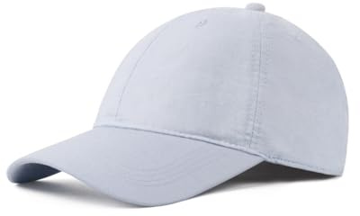 Zylioo M-L Leinen Basecap Herren Damen,Sommer Sonnenschutz Baseball Cap, Atmungsaktive Baseballkappe
