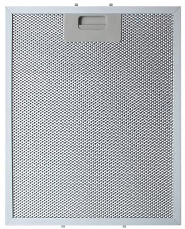 Filtro universale Antigrasso per cappa cucina in metallo alluminio per aspirazione fumi filtro a rete metallica cappe aspirante estrazione a parete (267x305mm /105+5.5/83.5+10)