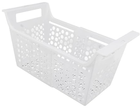 VNJUGF PP Chest Freezer Basket Odorless Chest Freezer Storage Rack Heavy Load Refrigerator Storage Organizer Kitchen Accessories wanglan(L)