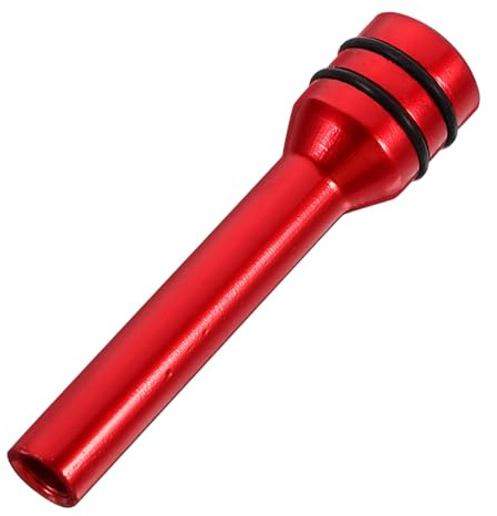 AKOOSY Automotive Aluminum Alloy Car Door Lock Knob Red Interior Door Pull Pin for Car Truck and Pickup Accessory