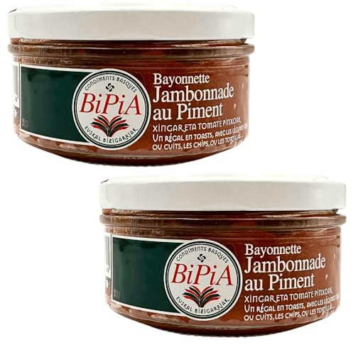 BiPia Bayonne Ham & Chilli Pepper Spread 140g x 2