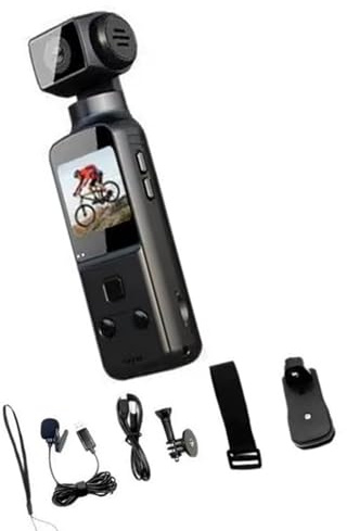 Caméra d'action 4K rotative à 270 ° - Design léger - WiFi - Pour caméscope extérieur