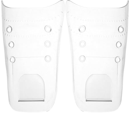 SOIMISS Fundas para Zapatos de Peluquería Reutilizables Resistentes a Pinchazos de Plástico Transparente para Uso en Salón y Protección Multipropósito para Barberos