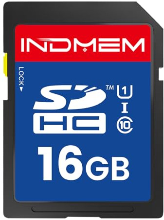 SD Card 16GB, UHS-I SDHC U1 Class 10 High Speed Memory Card | for Digital Camera, Computer, Trail Camera