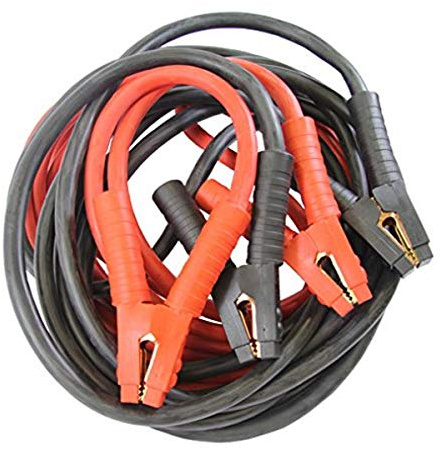 FJC (45265) 25' 2/0-Gauge Booster Cable with 800 Amp Rating Clamp