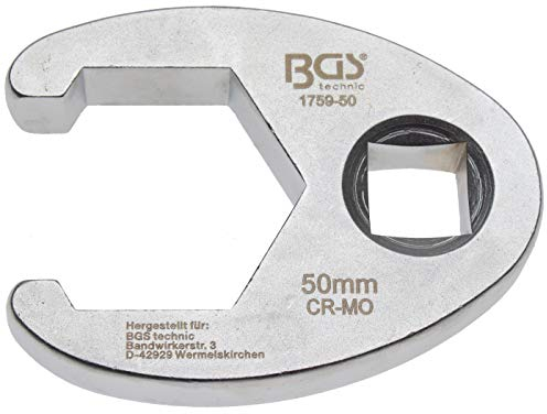 BGS 1759-50 | Llave boca hexagonal abierta (crowfoot) | entrada 20 mm (3/4) | 50 mm