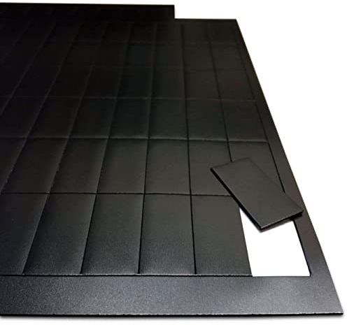 The Magnet Shop TMS 54 aimants artisanaux Auto-adhésifs, avec Dos adhésif Facile à décoller, Formes d'aimants Collants pour réfrigérateur (1,5 mm d'épaisseur, 30 x 15 mm)