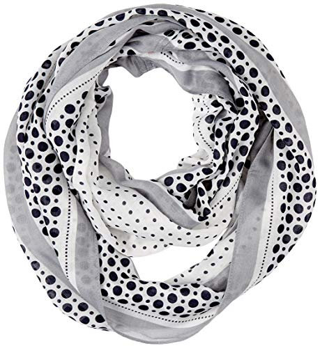s.Oliver Damen 201.10.012.25.290.2062769 Winter-Schal, Grau, 1