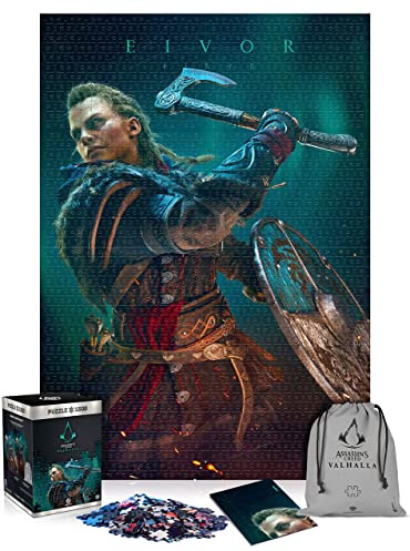 Good Loot 1062435 Puzzle 1500 Teile, Assassins Creed Valhalla Eivor Female, pcs
