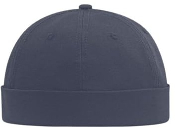 GEGEEN DOMOG Docker Cap XXL Brimless Hat Oversize Retro No Brim Hats Plus Size Snapback Beanie