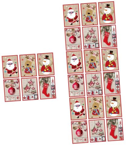 HOODANCOS Stk Grußkarte weihnachtswünsche weihnachtskarten weihnachtskärtchen Dankeskarten 2023 Geschenkkartenumschlag Weihnachtsgeschenkkarte Festivalkarte 3D-Weihnachtskarte Papierstau