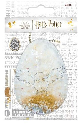 Harry Potter - Spazzola ad acqua Hedwige - parrucchiere divertente per bambini - impara ad acconciare - accessorio per capelli facile da usare - design Hedwige - prodotto ufficiale