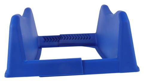 ULTECHNOVO Reifenaufbewahrungsständer Aus Stahl Mit Radnabenbasis Zur Präsentation Und Lagerung Stabile Garage Aufbewahrungshilfe Für Autoreifen Blau
