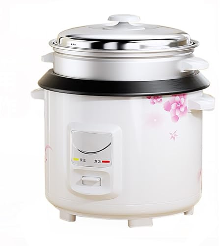 Vecchio stile Cuociriso Elettrico Con One Touch,Cuociriso Elettrico Con Pentola Interna Antiaderente Con Vaporiera,1,5-6L for Ristoranti,Famiglia,Dormitorio(1.5L-350W)