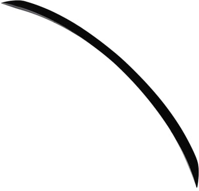 Akozon GLC Coupe C254 AMG-Line Spoiler per Bagagliaio Posteriore Sportivo Resistente Ai Graffi Portellone Posteriore Alettone per 2023+ (Nero Lucido)