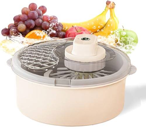 Ahuuen Centrifugeuse À Laitue,Panier Tournant Pour Aliments De Cuisine | Bol De Lavage Pour Fruits Et Légumes - pour la Préparation des Repas les Baies les Produits Alimentaires la Cuisine la Laitue