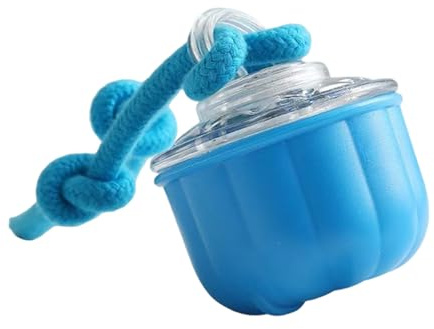 Generisch Bolas para perros para masticadores fuertes, diseño de rodillo inteligente, juguete de entrenamiento para perros, pelota interactiva para perros, para autoempleo, cuidado dental, promoción