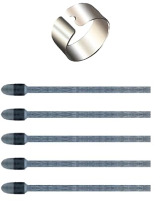 BOYANDM 5/10 Pz Feltri Pennini Sostituzioni Forniscono Sensazione Naturale per Dtc133 Studenti E Impiegati Stesso Modo Accessori per Tavoletta Grafica