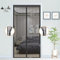 Zanzariera Magnetica per Porte 80x210cm, Tende Zanzariere con Calamita per Finestre,per Porte Anti Zanzare Calamite Tenda Anti Zanzare Insetti Facile da installare per porte da balcone, terrazze,Nero