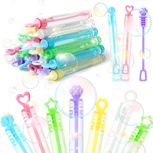 SULOLI Bubble Wands 36 PCS Party Bag Fillers for Kids