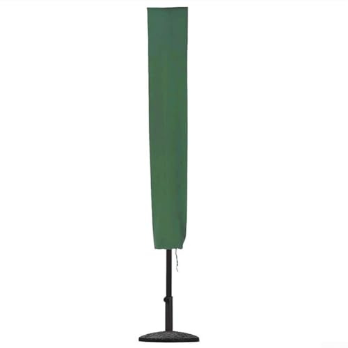 HpLive Sonnenschirme Schutzhülle, 600D Oxford Stoff Wasserdicht Winddicht Sonnenschutzabdeckung for Runder Sonnenschirm zwischen 2-3m(153x30cm Grün)